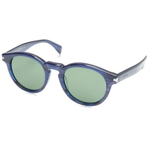 Lanvin Unisex LNV610S zonnebril, 400 gestreept blauw, 50, 400 gestreept blauw, 50