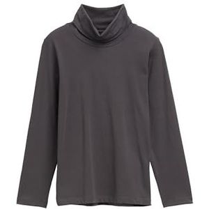 TOM TAILOR T-shirt met lange mouwen voor jongens, 10899 - Tarmac Grey, 152