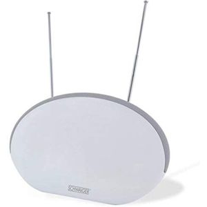 Schwaiger ZA200 Actieve DVB-T/T2 platte antenne binnenshuis Versterking: 36 dB Wit