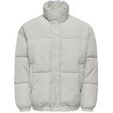 ONLY & SONS Heren Onsalpha Puffer Jacket OTW Noos, Mirage Gray, l, Mirage Gray, L
