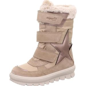 Superfit Flavia Warm gevoerde Gore-Tex, sneeuwlaarzen, beige 4000, 36 EU breed, Beige 4000, 36 EU Breed