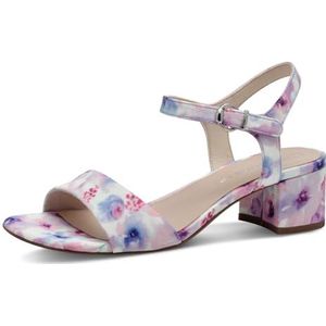 Sandalen - Vrolijke Kleuren - Textiel - Bloemendessin