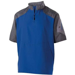 Holloway Heren Raider Pullover S/S 18u Hemd, koningsblauw, 4X-Large