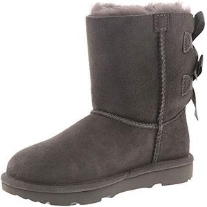 UGG Unisex Kid's Ds' Bailey Bow Ii Classic Boot, Grijs, 35 EU