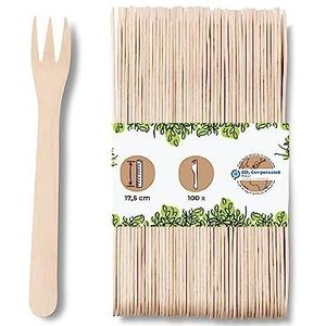 Bekijk Vintage Houten Vis Cocktail Prikker Set op