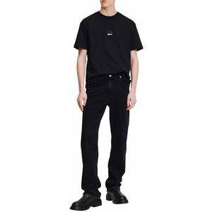 Karl Lagerfeld - KLJ Straight Denim - Jeans - Gewassen Zwart - Rechte Pijpen