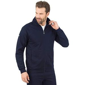 Trigema Raglanjack voor heren van sweatkwaliteit, navy, 3XL