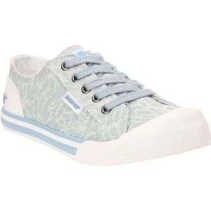 Rocket Dog Jazzin Pluche Foam Comfort Sneaker, Lichtblauw, 36 EU