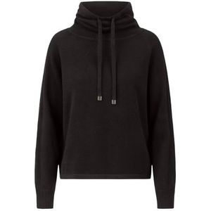 Apart trui van een zachte viscose-mix met kasjmier, zwart, 34