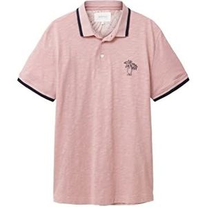 TOM TAILOR Heren 1036379 Poloshirt, 11055-Morning Pink, XXL, 11055 - Morning Pink, XXL