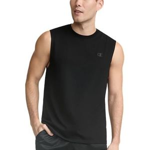 Champion Heren Classic Jersey Muscle T-Shirt, Zwart, M