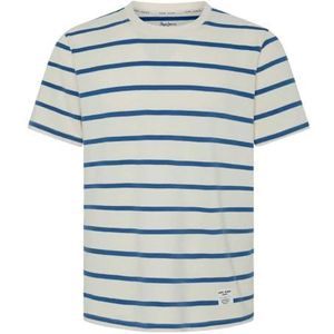 Pepe Jeans - T-shirt - Katoen - Ronde Hals - Labelpatch