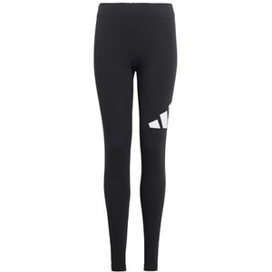 adidas Meisjes ESSENTIALS LINEAR LOGO LEGGINGS, black/white, 11-12 Years