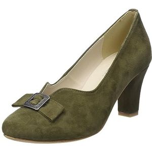 HIRSCHKOGEL dames pumps, Kaki, 36 EU