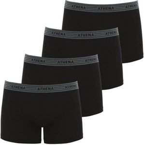 ATHENA Basic Coton Boxer voor heren, verpakking van 4 stuks