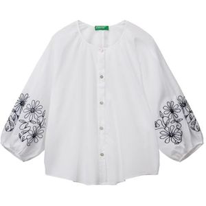 United Colors of Benetton Overhem, Wit, XXS