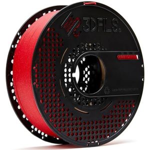 3DFILS PLA Glitter Filament voor Neat Winding Esfill PLA MAX: 1,75 mm, 1 kg, Galactic Red