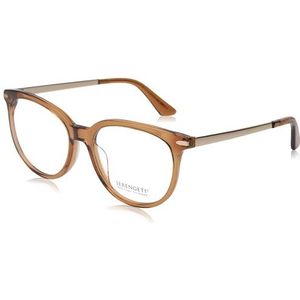 Serengeti Leelee Optic Damesbril, Shiny Crystal Caramel Brown Shiny Light Goud, M