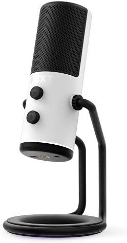NZXT - Capsule - USB-streamingmicrofoon - Wit - Unidirectioneel cardioïde