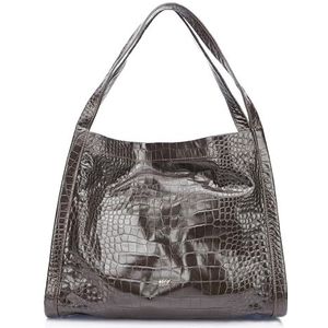 ABRO Shopper Twenty Four Hour Small, uniseks tas voor volwassenen, donkerbruin