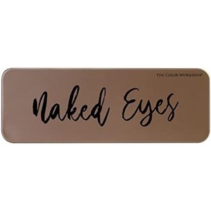 Essentials Naked Eyes - Oogschaduw Palet - Palet met 12 Natuurlijke Oogschaduwtinten, Professionele Make-up Kit om Altijd in je Tas te Hebben - Make-up Cadeau Set voor Meisjes, Tieners en Vrouwen