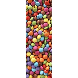 PLAGE KITCHEN stickers voor keukens en koelkast-snoepjes-180 x 59,5 cm, vinyl, kleurrijk, 180 x 0,1 x 59,5 cm