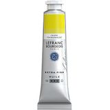 Lefranc Bourgeois 405038 Extra fijne Lefranc olieverf met hoogwaardige kunstenaarspigmenten, lichtecht, verouderingsbestendig - 40ml Tube, Transparent Yellow