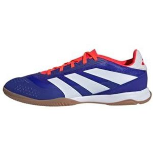 adidas Uniseks-Volwassen PREDATOR LEAGUE Football boots Indoor, Lucid Blue/Cloud White/Solar Red, 44 EU