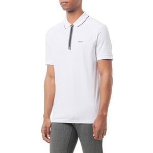 BOSS Philix Polo voor heren, White100, M