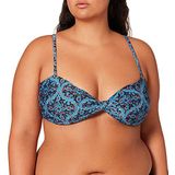 Superdry - Boho Twist Bandeau - Bikinitop - Retro Look - All-over Print