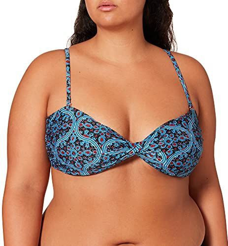 Superdry - Boho Twist Bandeau - Bikinitop - Retro Look - All-over Print