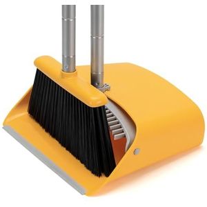 TreeLen Broom and Dustpan set, Stand Up Broom en Dustpan voor reiniging thuis