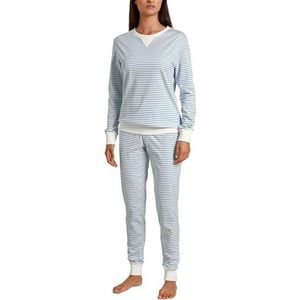 CALIDA Daylight Dreams Pyjamaset voor dames, Azuriet Blauw, 44/46