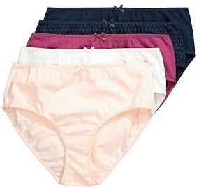 Ulla Popken - Midislips - Helder Zeilblauw - 5-pack - Plus Size