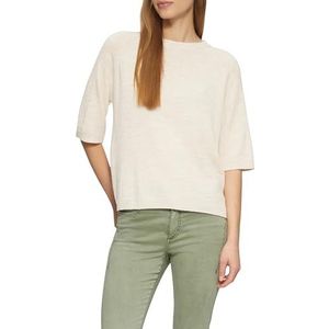 s.Oliver Trui met korte mouwen in relaxed fit, beige, 36