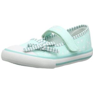 s.Oliver casual 5-5-32604-22 meisjes ballerina's, groen mint 703, 27 EU