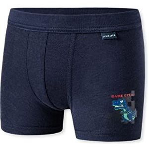 Schiesser jongens shorts ondergoed, donkerblauw, 140 cm