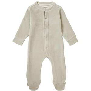 Noppies Baby Tombstone Jumpsuit voor baby's, uniseks, met lange mouwen, Willow Grey - N044, 50 cm