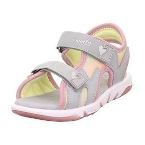 Superfit Pebbles sandalen voor meisjes, Lichtgrijs roze 2500, 25 EU Weit