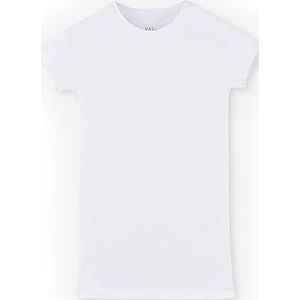 Dagi Dames Basic Cotton T-shirt, wit, 36, wit, 36