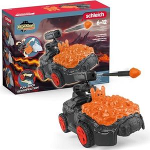 schleich ELDRADOR CREATURES Lava Crashmobiel met Mini Creature, vanaf 7 jaar, 42668 - Speelsets, 17 Onderdelen