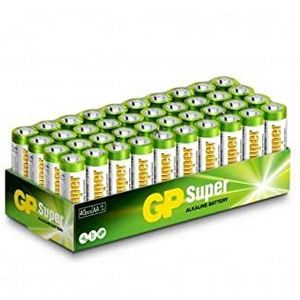 Batterijen Super Alkaline Stilo AA (verpakking van 40 stuks)