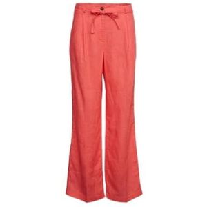 ESPRIT Dames 033EE1B345 broek, 640/CORAL RED, 32/34, 640/koraalrood., 32W / 34L