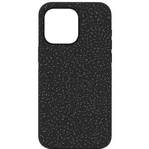 Swarovski Hoge iPhone 15 Pro Max, ingelegd met sprankelende zwarte kristallen, compatibel met de iPhone 15 Pro Max, uit de Swarovski High Collection