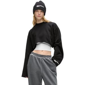 KARL LAGERFELD JEANS Sweatshirt  zwart / wit
