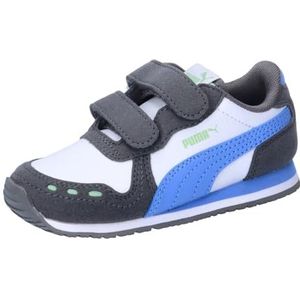 PUMA Cabana Racer Sl 20 V Inf uniseks-baby Sneaker,COOL DARK GRAY-BLUE SKIES-PUMA WHITE-PURE GREEN,20 EU