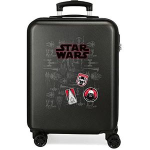 Star Wars Space Mission Cabinetrolley, zwart, 38 x 55 x 20 cm, hard plastic, zijdelingse combinatiesluiting, 35 2 kg, 4 wielen, dubbele wielen