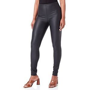 ONLY Vrouwen ONLROCK Life HW Coated Skin Legging PNT, zwart, XS/32, Zwart, XS