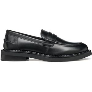 GEOX - Serilda - Loafers - Zwart - Leer