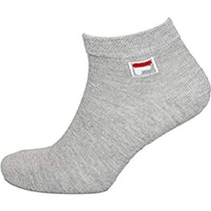 Fila F9303 unisex sokken, 3 paar, unisex, volwassenen, grijs, FR: XL (maat fabrikant: 43/46)
